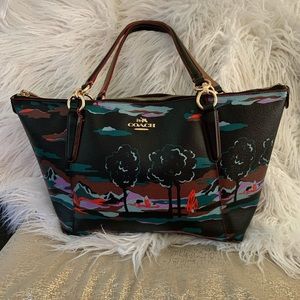 Coach Purse 16”x 12”